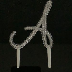 Cake Topper with Swarovski crystals